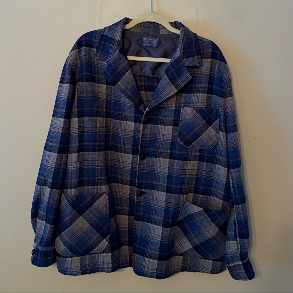 Men's Pendleton Plaid Jacket - image 1